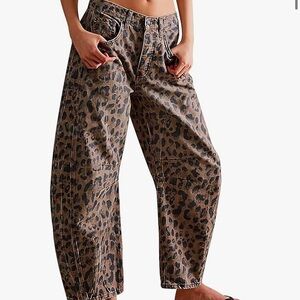 Women’s Barrel Baggy Jeans